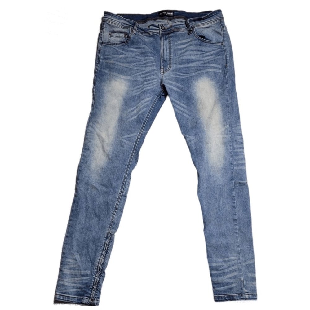 Hyper Denim Faded Jeans | 38"x32"